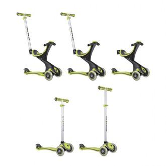 Verwandelbarer Roller Evo Comfort 5 in 1 grün Globber