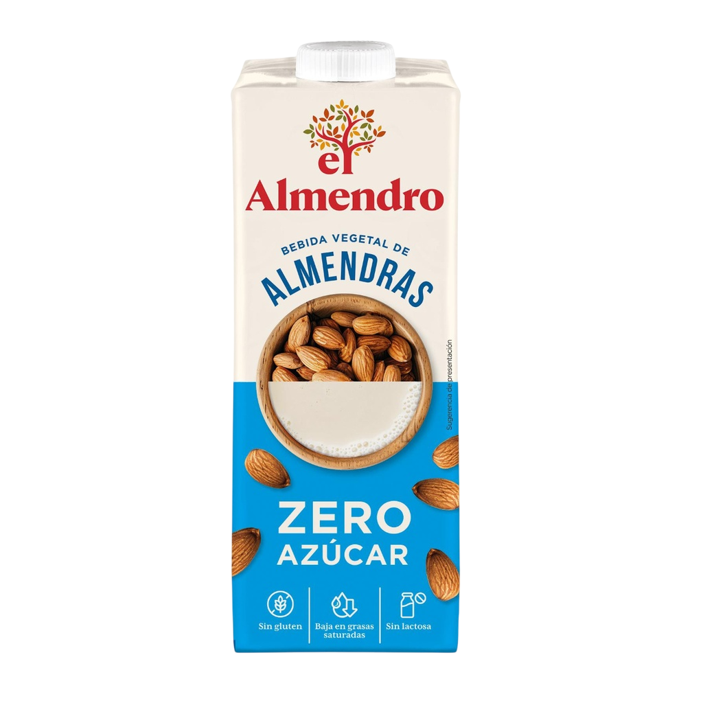 6er-Packung El Almendro zuckerfreies Mandelgetränk 1L