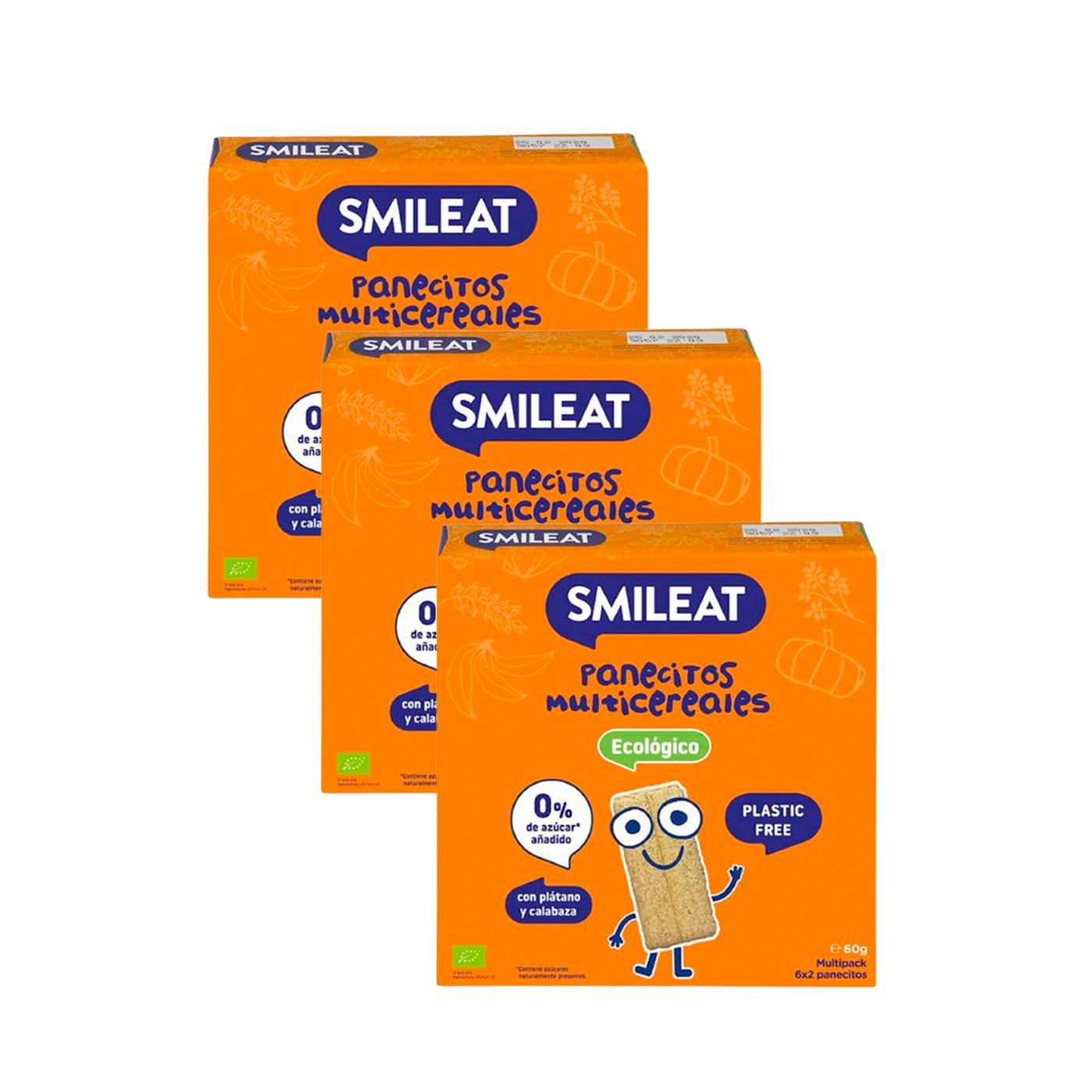 AKTION 3x Mehrkornbrötchen Eco Smileat, 60 g