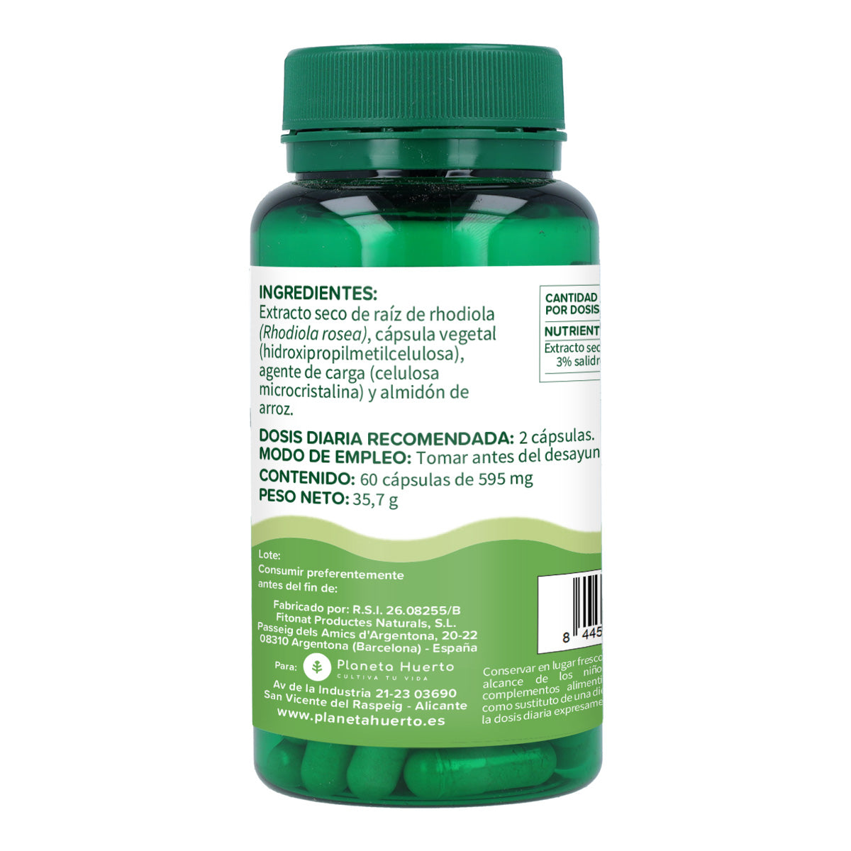 Rhodiola Planet Orchard 60 capsule