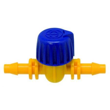 Shut-off valve microtube 4 mm Planeta Huerto 3 units