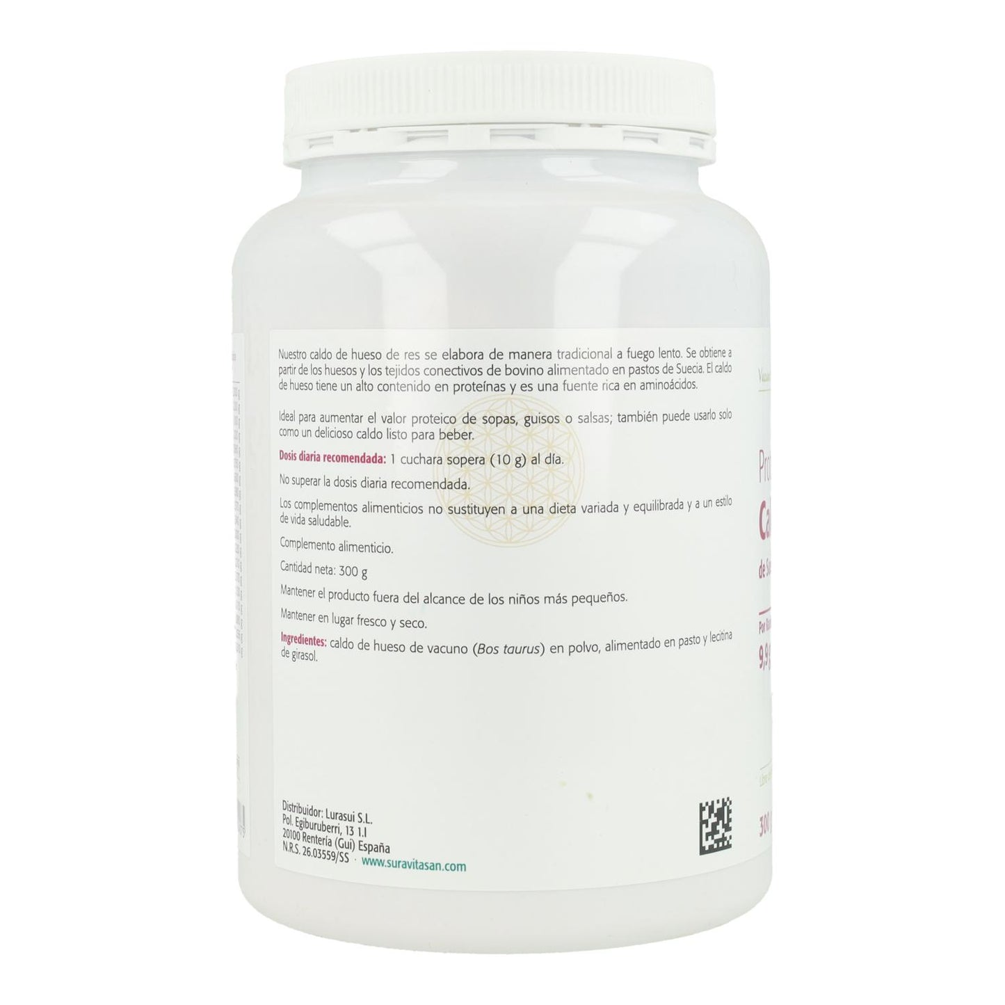 Pack 3 x Proteína de caldo de hueso 300 g Sura Vitasan