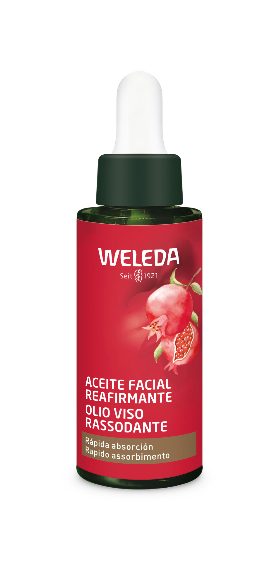 Aceite facial serum reafirmante de Granada Weleda 30 ml