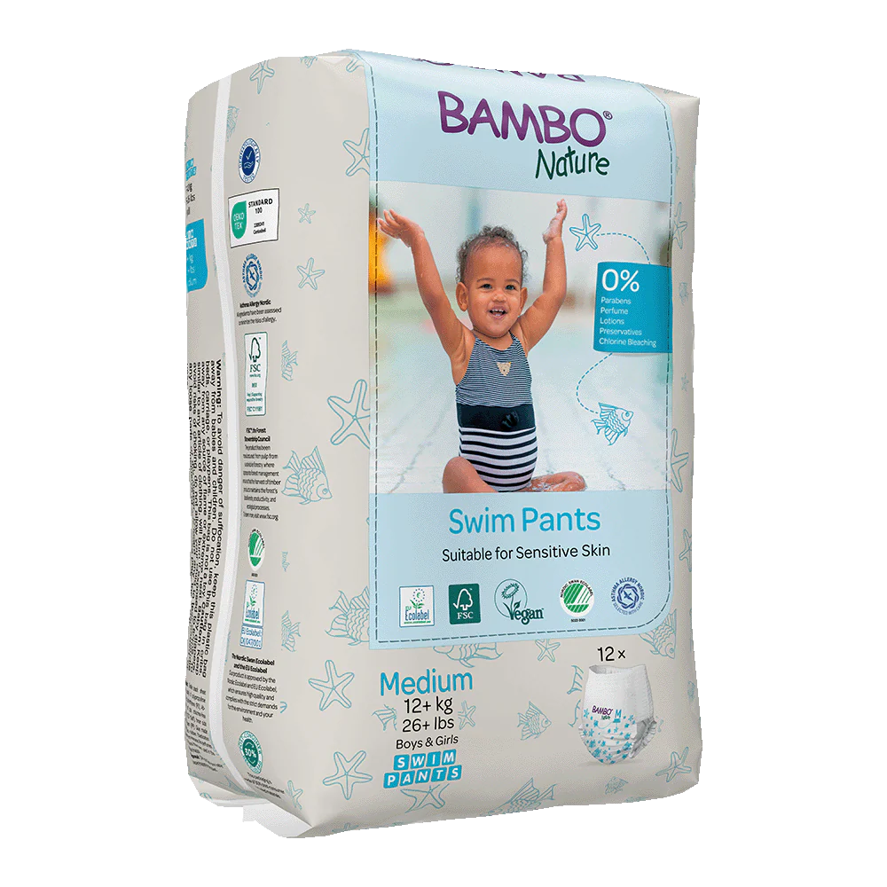 Bambo Nature Schwimmwindeln Größe M ( + 12 kg) Bambo Nature 12 Stück