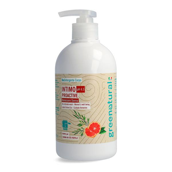 Bio-Intimhygiene-Gel Proactive pH 4,0 – Wohlbefinden für Frauen – 500 ml