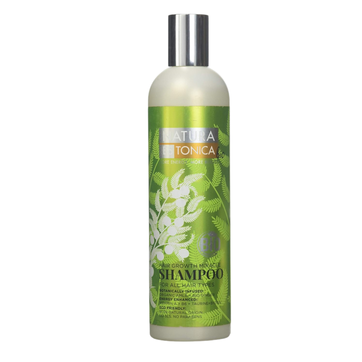 Growth Miracle Shampoo for All Hair Types Natura Estonica 400 ml