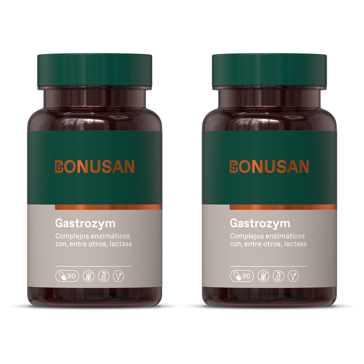 Pack of 2 Gastrozym Bonusan 90 capsules