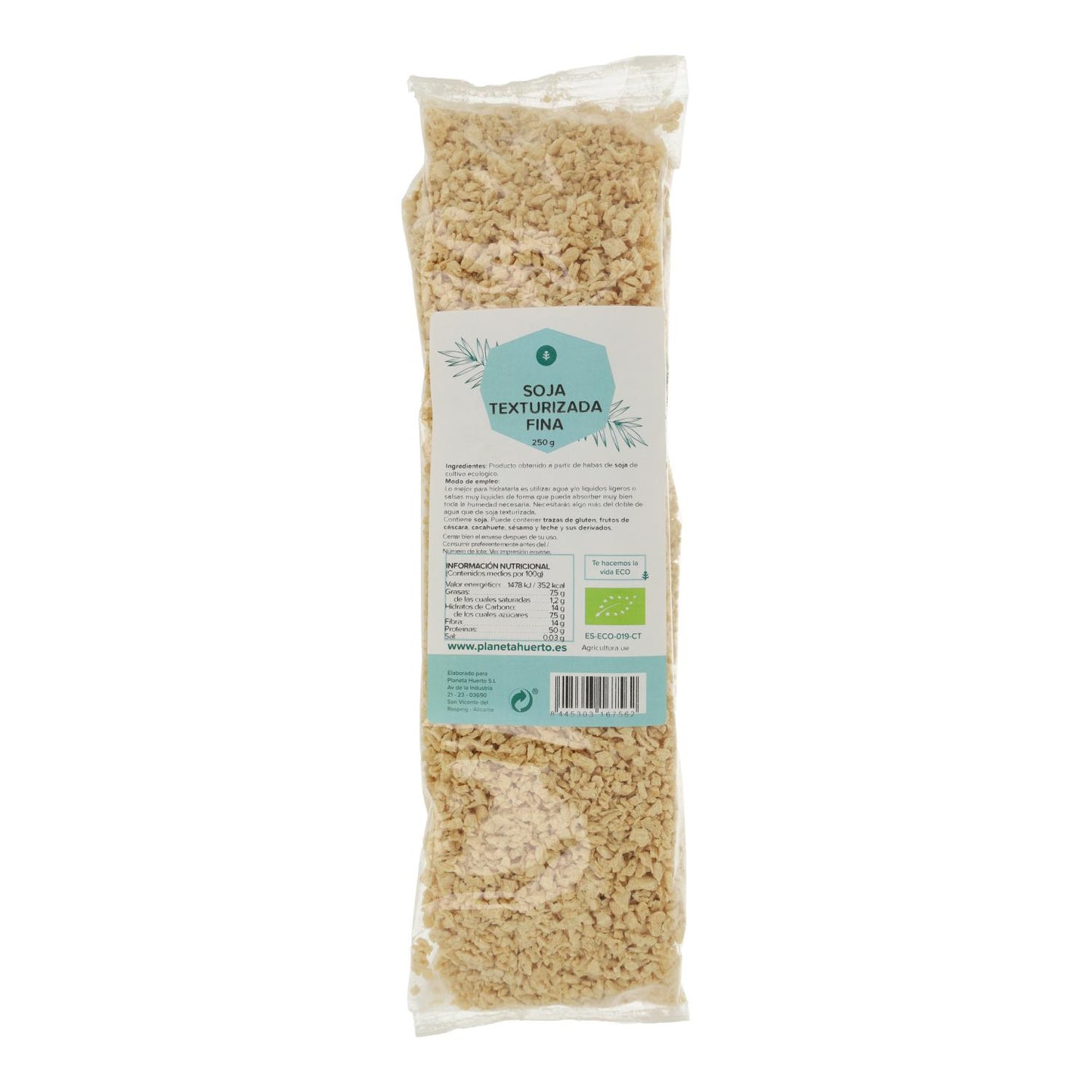 Fèves de soja texturées ECO Planeta Huerto 250 g