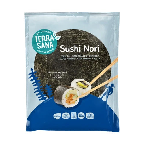 Bio-Nori-Sushi – 10 Blatt Terrasana