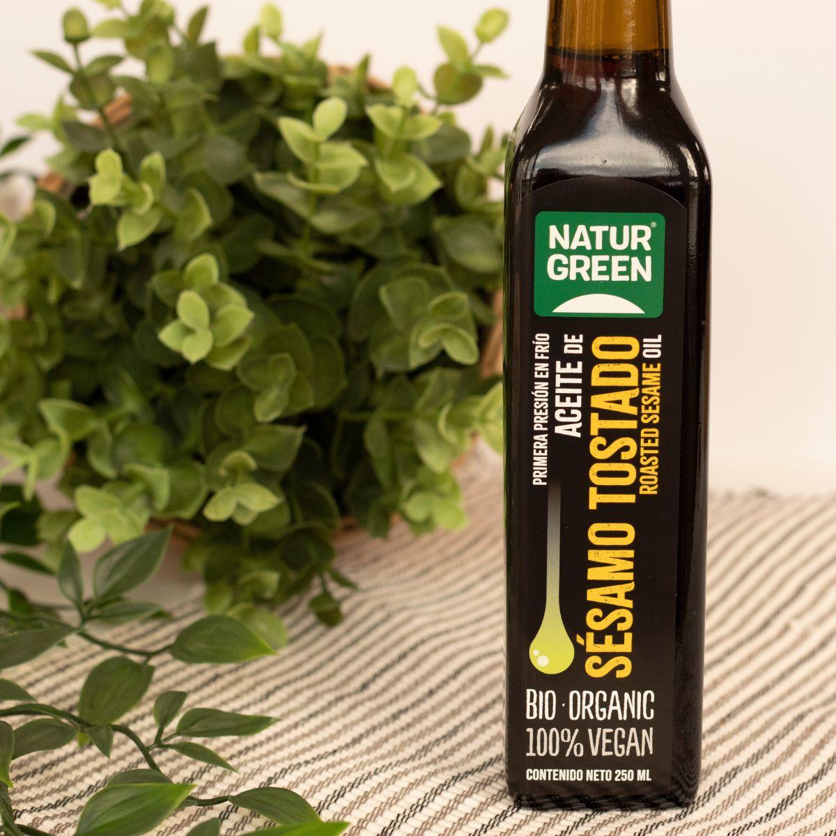 Bio-Sesamöl, geröstet, NaturGreen 250 ml