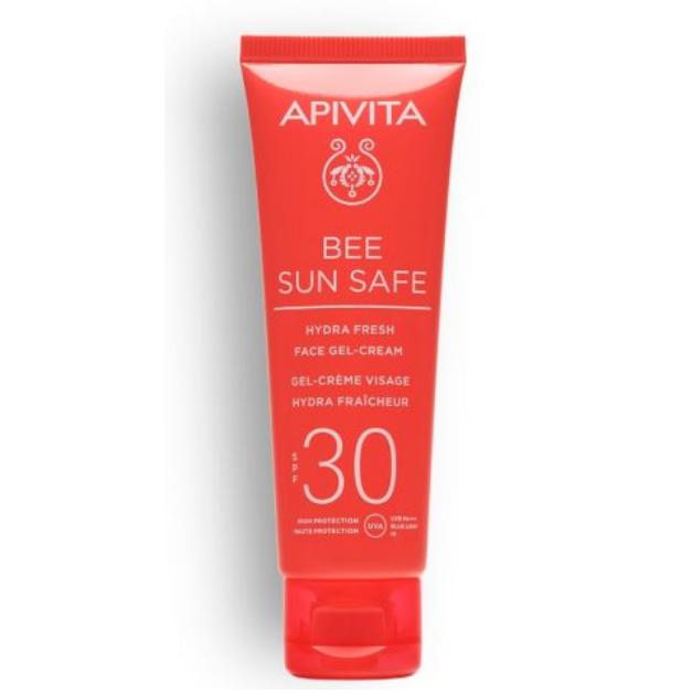 Gel crema solare Hydra Fresh SPF30 Apivita 50 ml
