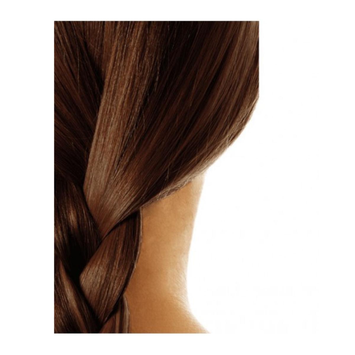 Natuurlijke haarkleurmiddel middenbruin Khadi 100 g