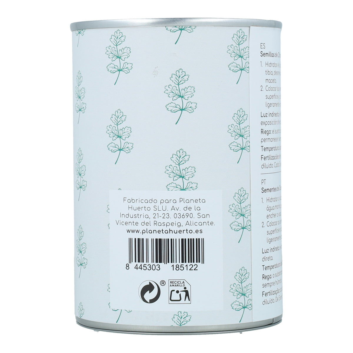 Kit de cultivo aromáticas Cilantro Planeta Huerto