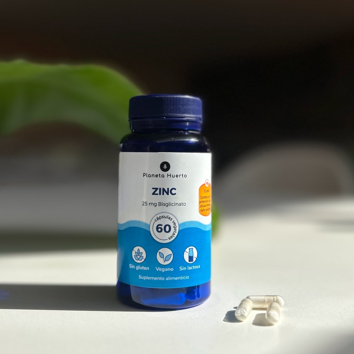 Bisglicynian cynku Planeta Huerto 60 kaps