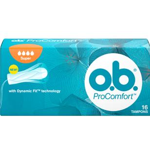 O.B. Tampons ProComfort Super 16 Stück