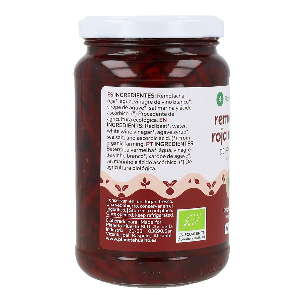 Geriebene Rote Bete Eco Planeta Huerto 345 g