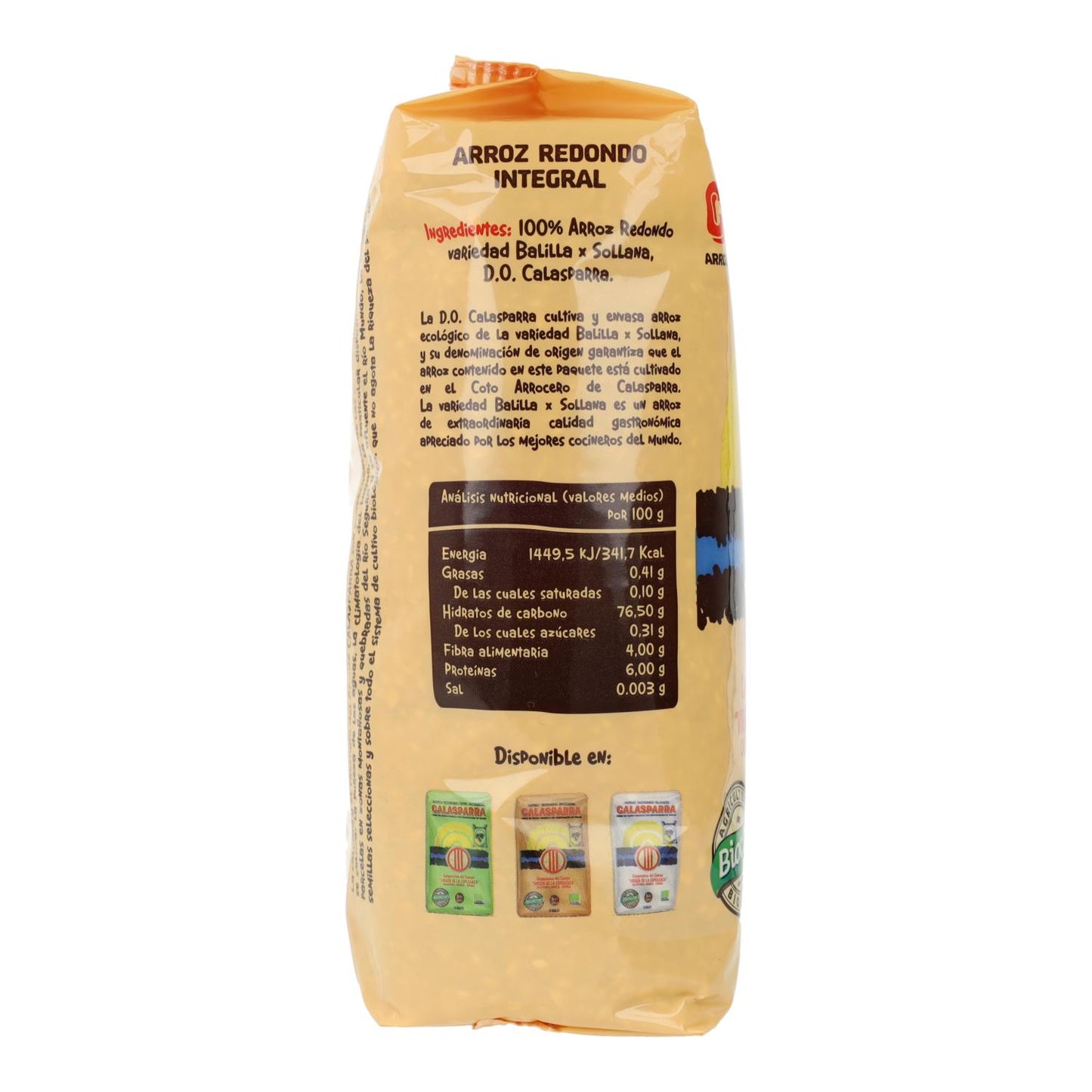 Riz complet Calasparra Biocop 1 kg