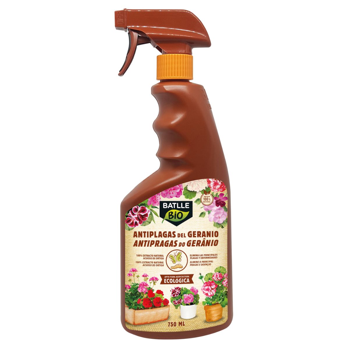 Geranien-Schädlingsbekämpfungsmittel ECO gebrauchsfertig 750 ml Batlle Bio
