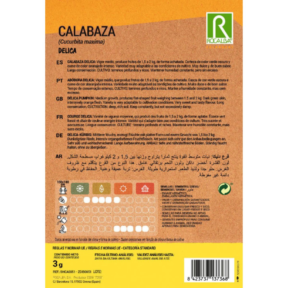 Delica pumpkin seeds