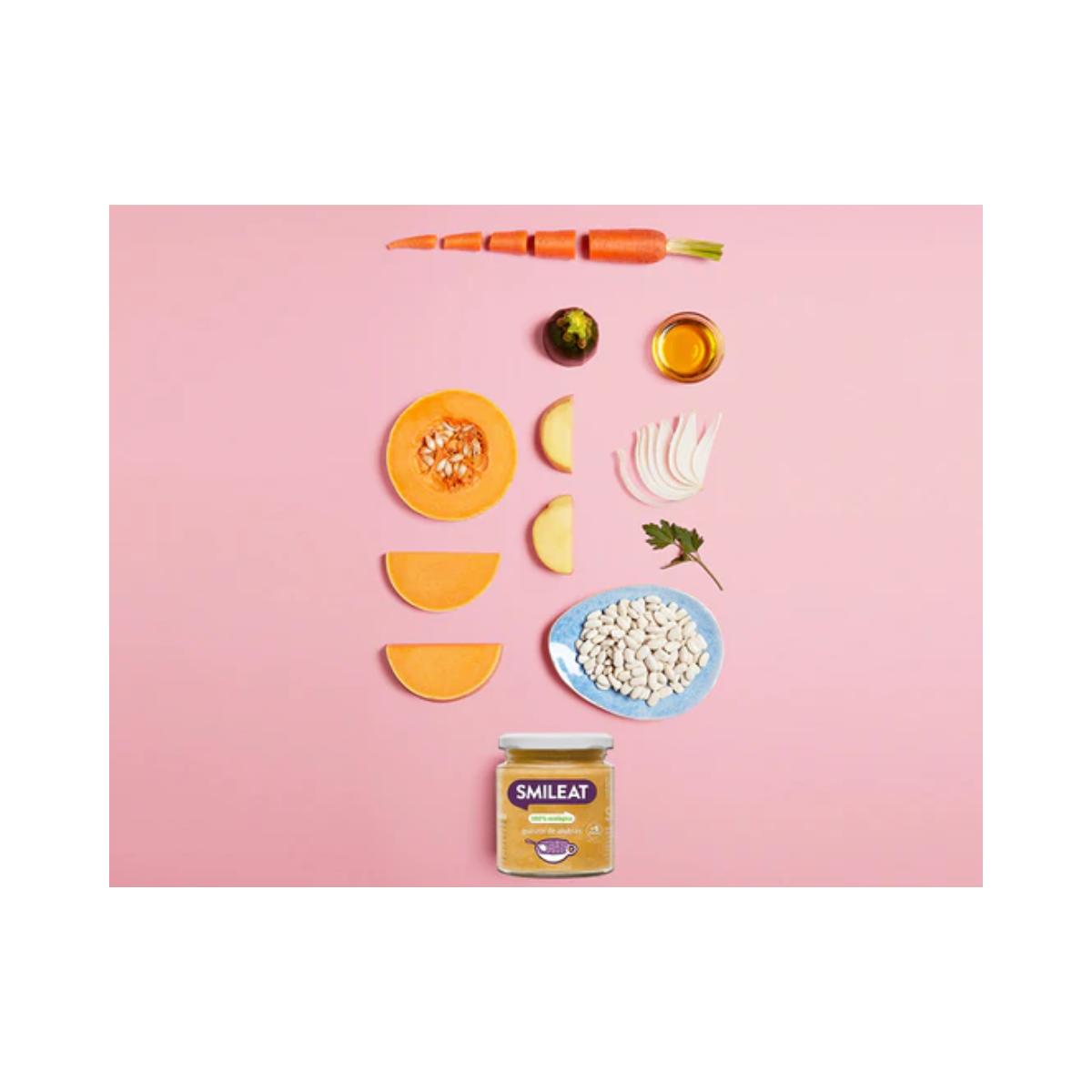 Vasetto BIO Guisito di fagioli Smileat, 230 g