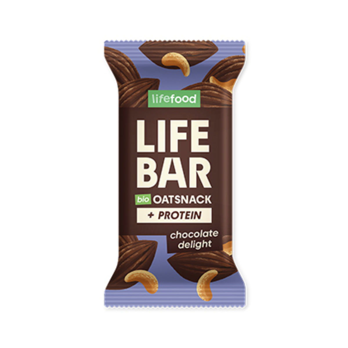 Proteinbar med havre och chokladdelikatesser Life Food 40 g Lifebar