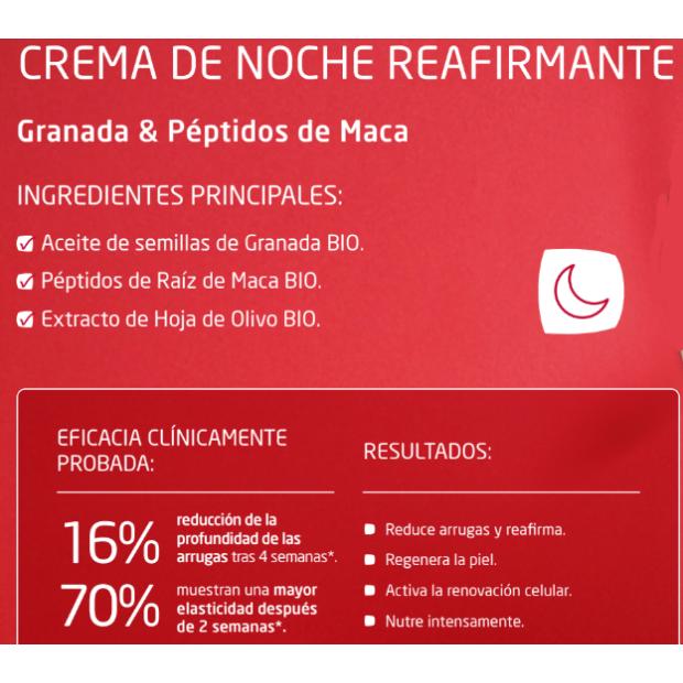 Firming night cream with pomegranate and maca peptides Weleda 40 ml