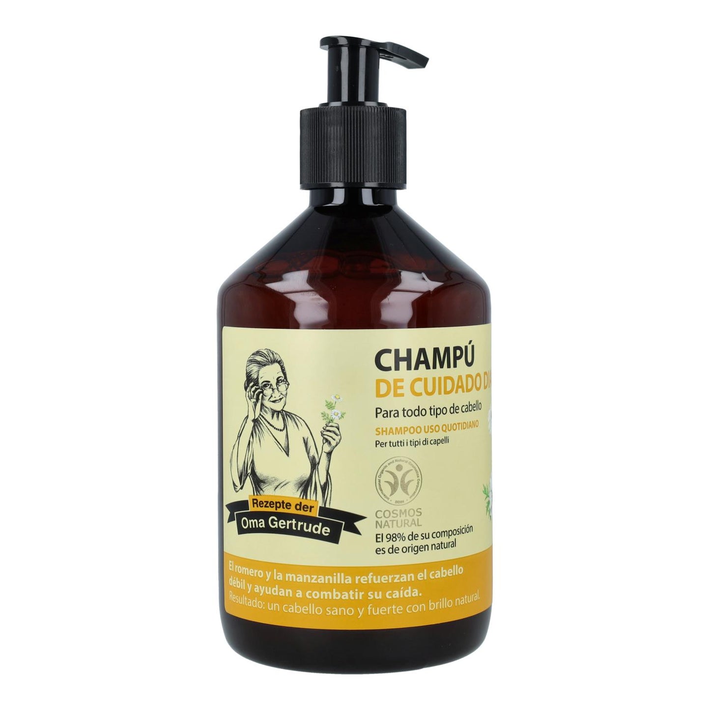 Zestaw 2x szampon do codziennego stosowania Oma Gertrude 500 ml