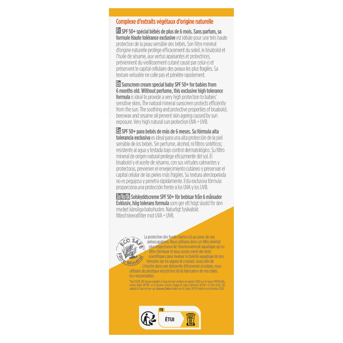 Bioregena Hypoallergenic Baby Sunscreen SPF 50+, 40 ml