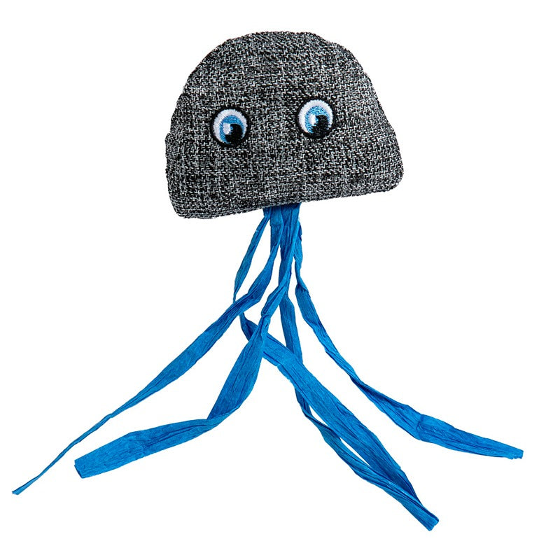 Méduse avec cataire Jellyfish Jouet écologique pour chats Freedog