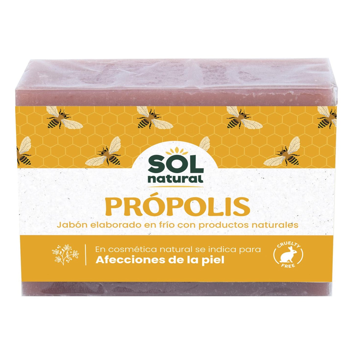 Savon naturel à la propolis Sol Natural 100 g