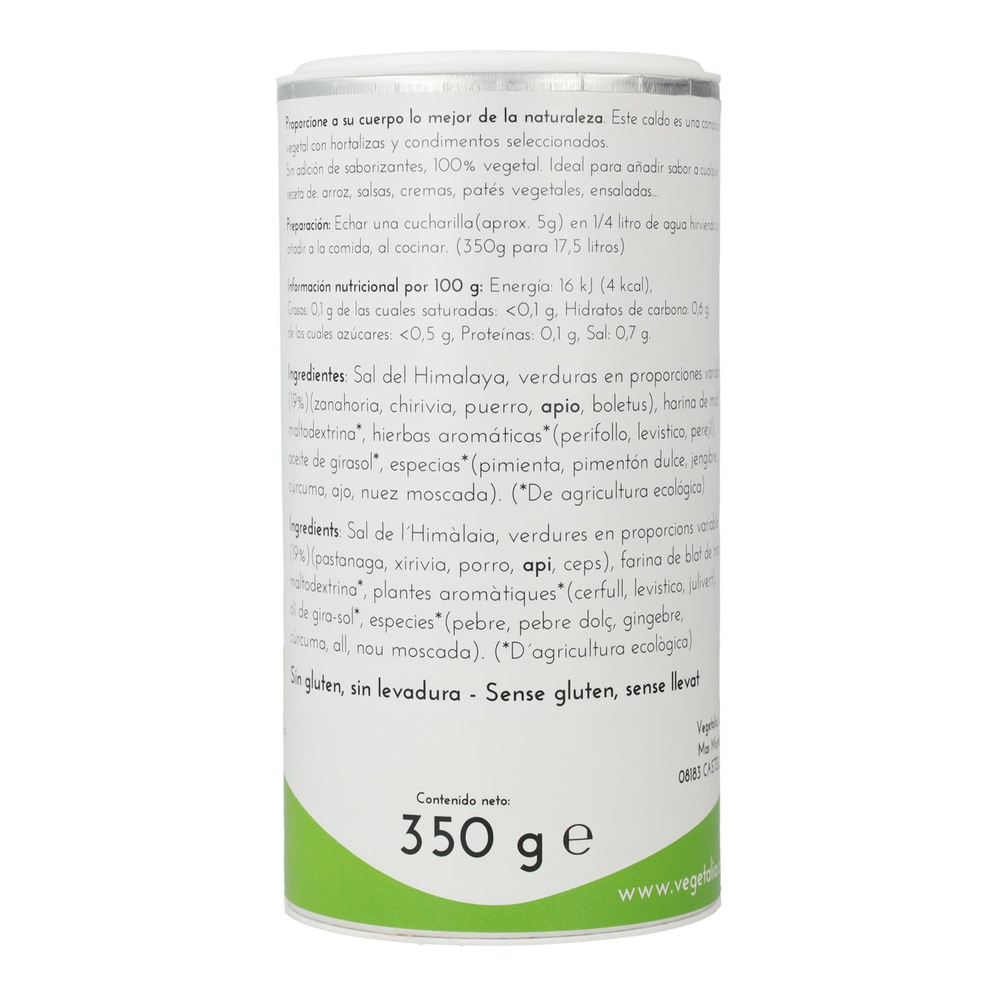 Brodo vegetale Vegetalia 350 g