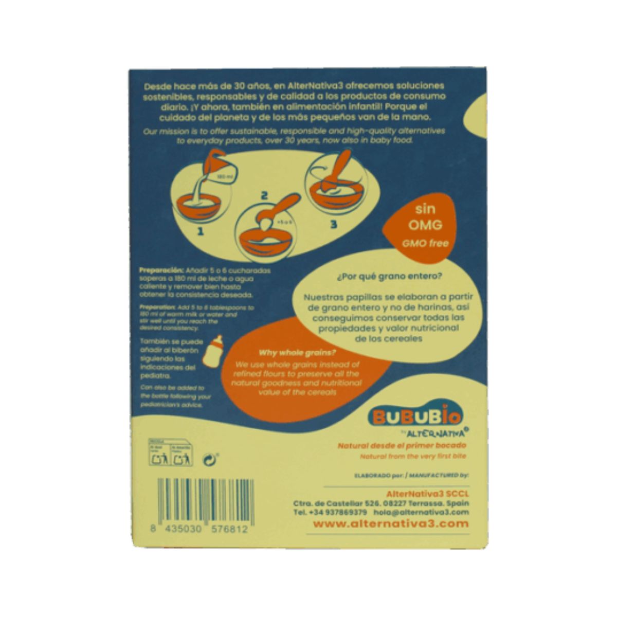 Glutenvrije rijstepap BIO BUBUBIO 200 g