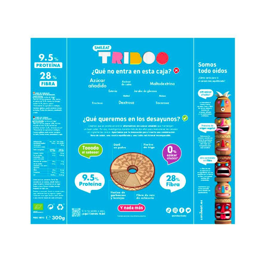 Confezione cereali per la colazione TRIBOO