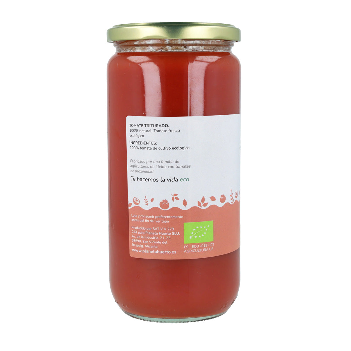 Zerkleinerte Tomate ECO Planeta Huerto 670 g