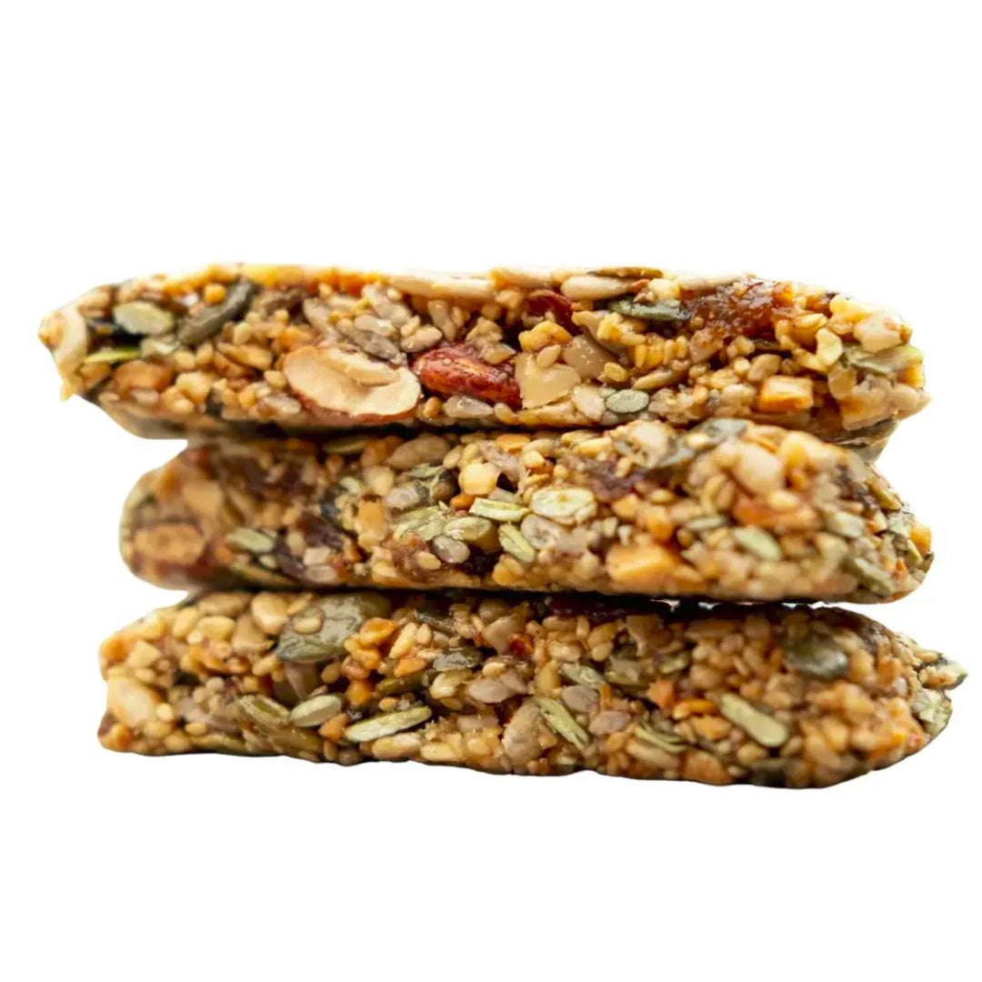 Crunchy bar med ekologiska nötter