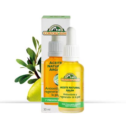 Huile d'argan antioxydante et régénérante, Corpore Sano 30 ml