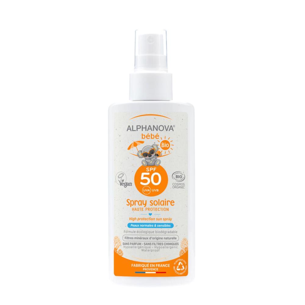 Protector Solar Ecológico Bebé SPF 50 Alphanova 125 ml