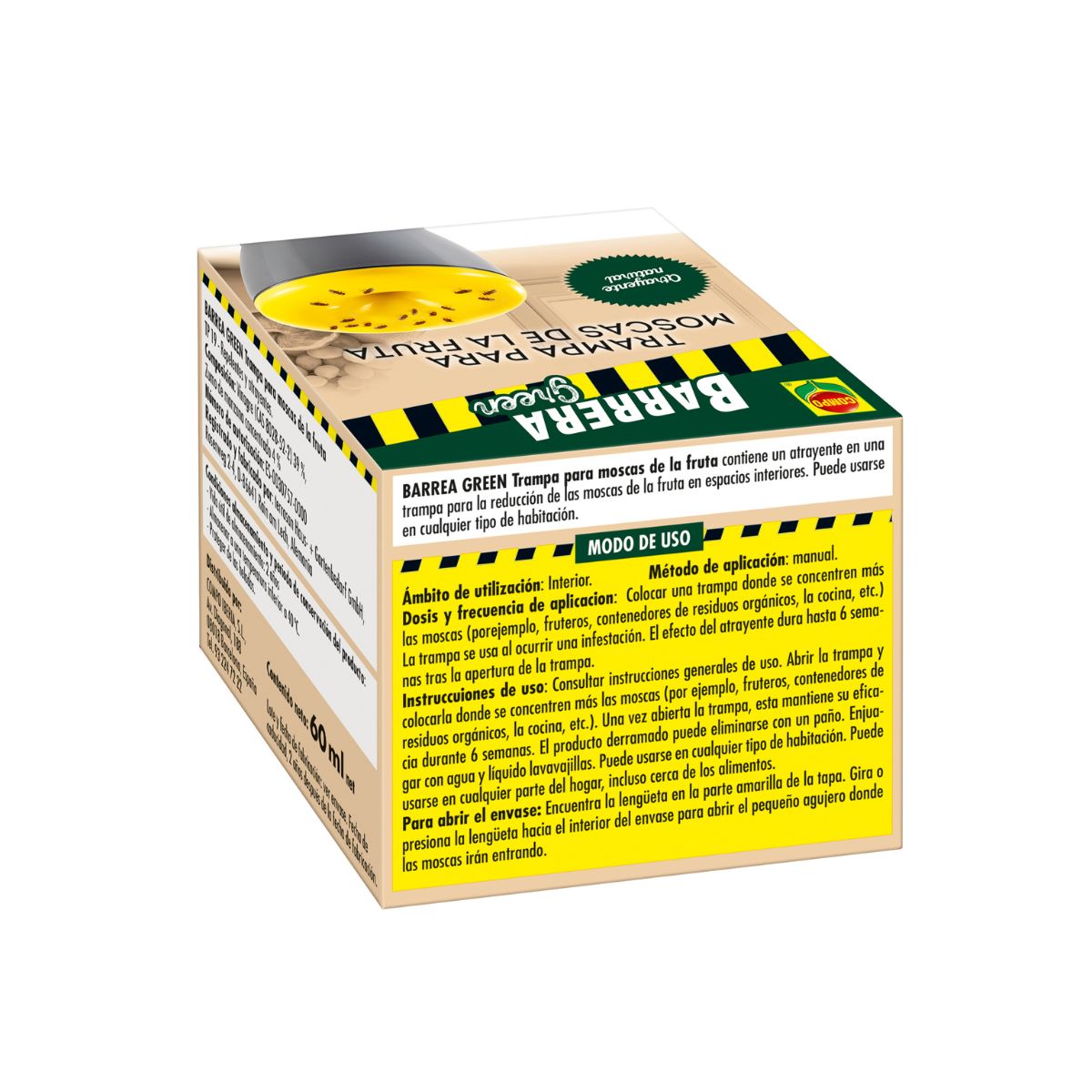 Compo Barriera Green Trappola per mosche della frutta 60 ml