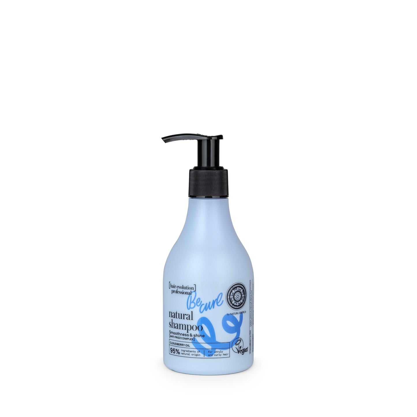 Natura Siberica Be Curl Natural Shampoo for Softness and Shine 245 ml