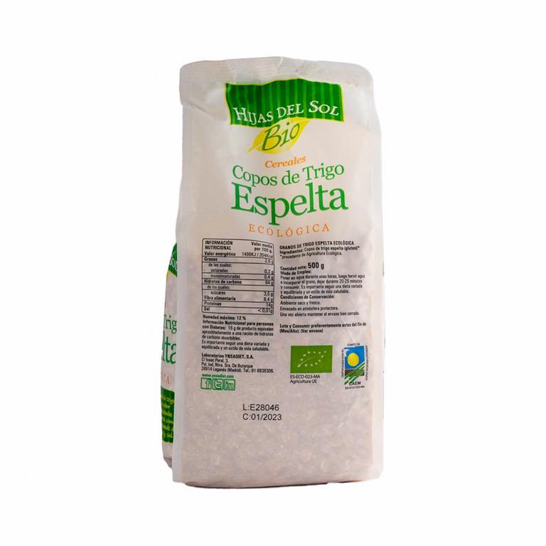 Copos De Espelta 500 Gr Ynsadiet