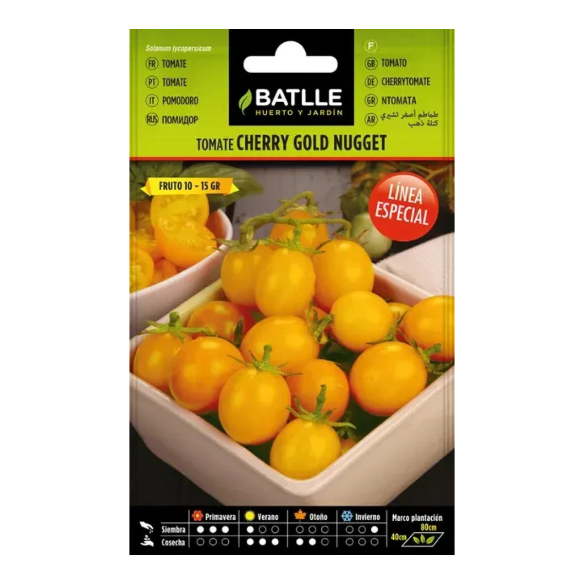 Batlle Yellow Cherry Gold Nugget Tomato Seeds