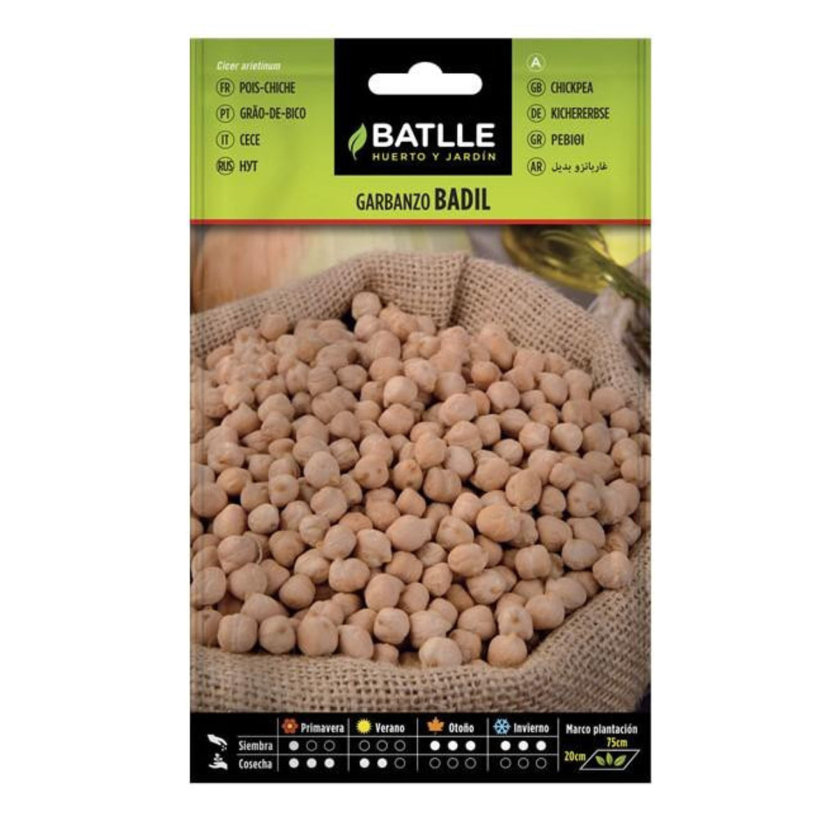 Kichererbsensamen Badil Batlle 45 g