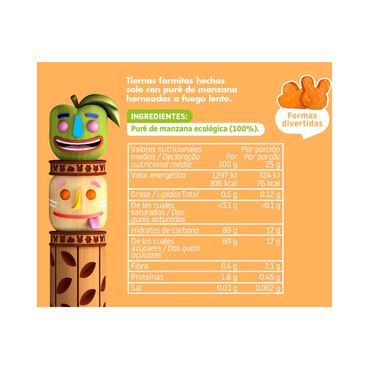 Zestaw Mix Snacks Triboo owoce ECO Smileat 5 szt. 25 g