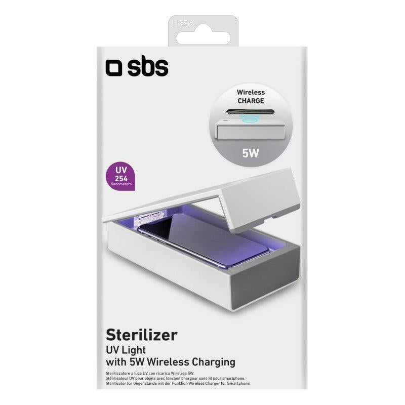 Sterilizzatore UV con ricarica wireless da 5W SBS