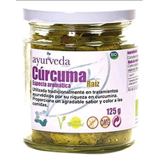 Biologische kurkumawortel 125 g Ayurveda