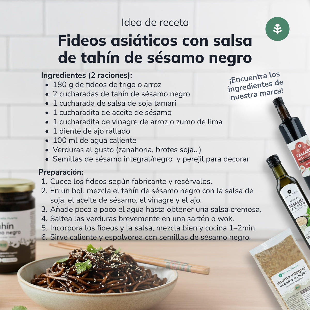 Tahini z czarnym sezamem ECO Planet Garden 350 g