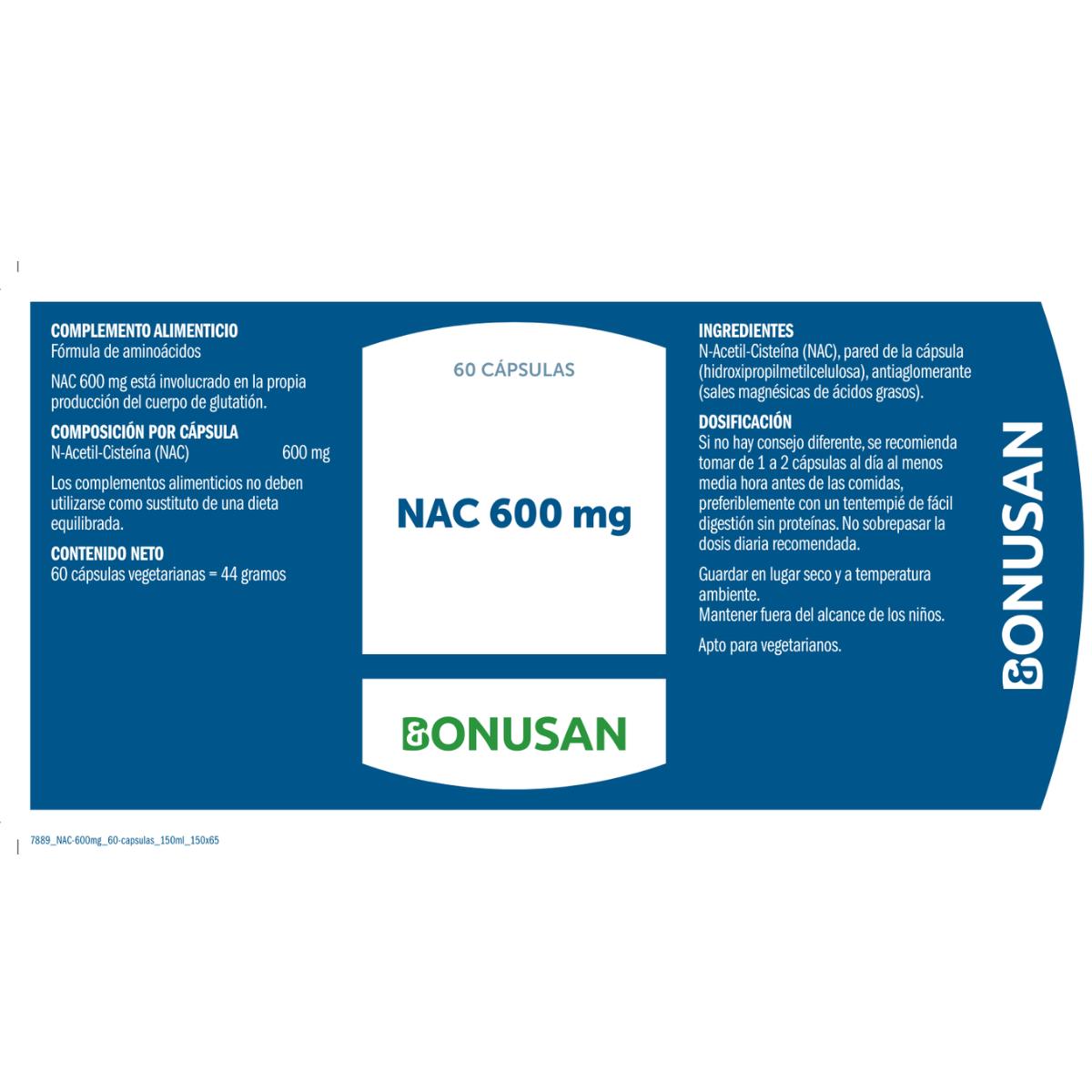 NAC 600 Bonusan 60 capsule