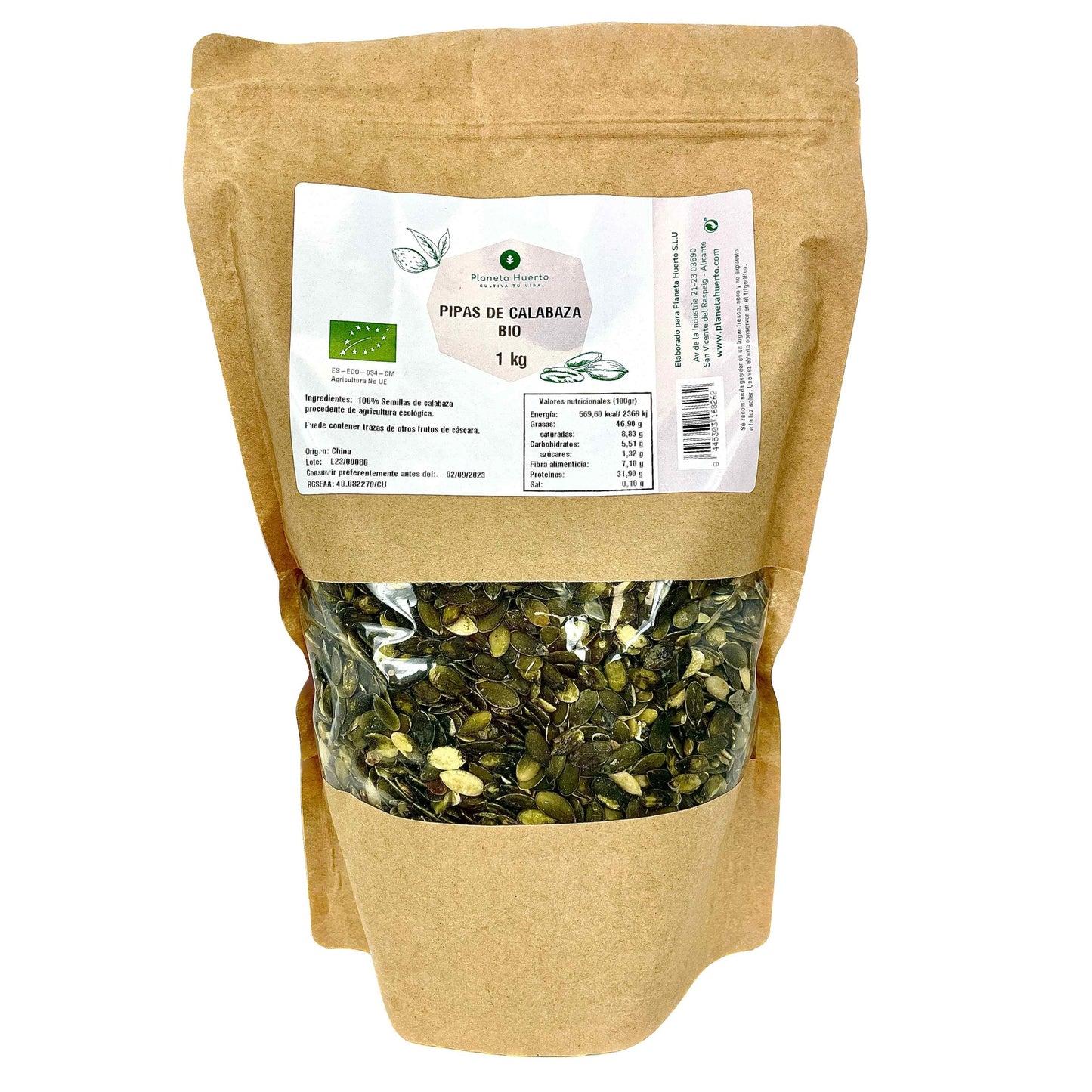 Kürbiskerne ECO Planeta Huerto 1 kg