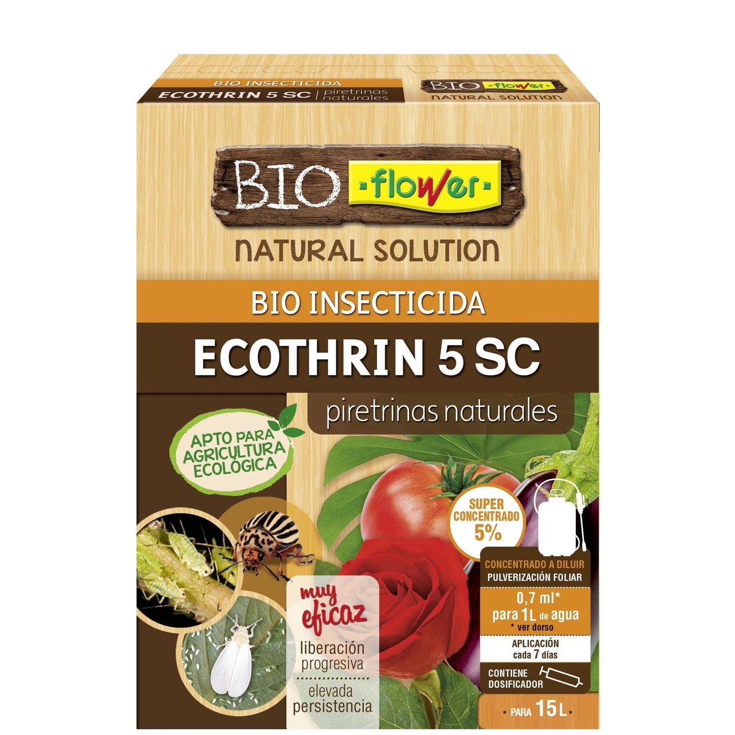 Bio-Insektizid Ecothrin konzentriert BioFlower 10 ml Konzentrat