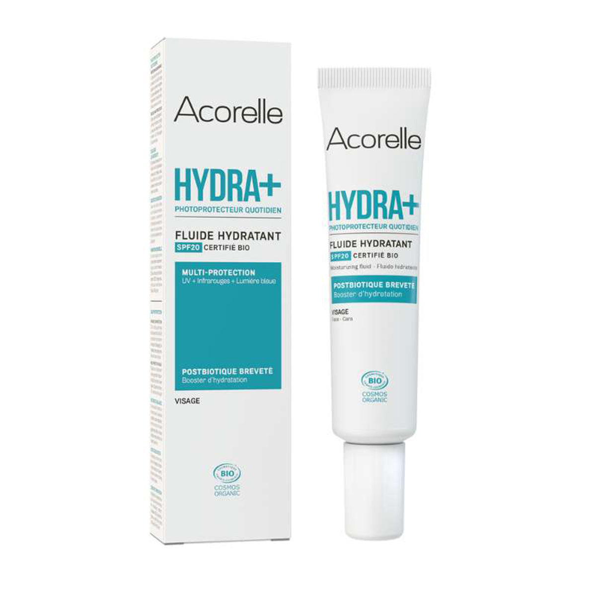 Fuktgivande ansiktskräm Spf20 Hydra+, ACORELLE, 40 ml